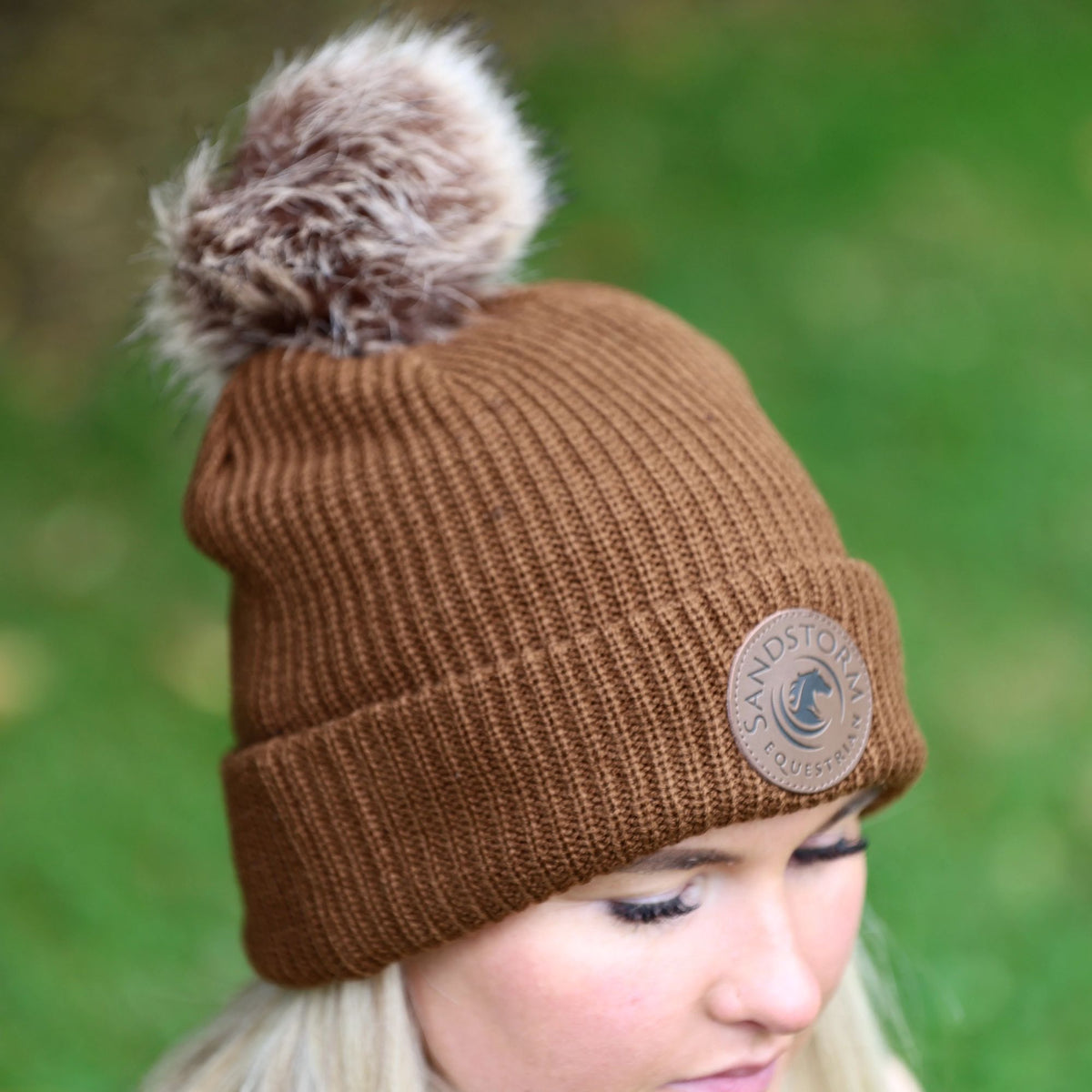 Sandstorm Equestrian Fleece-Lined Beanie