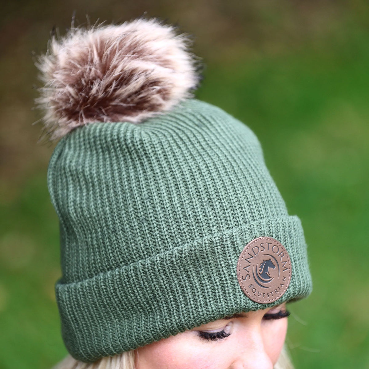 Sandstorm Equestrian Fleece-Lined Beanie