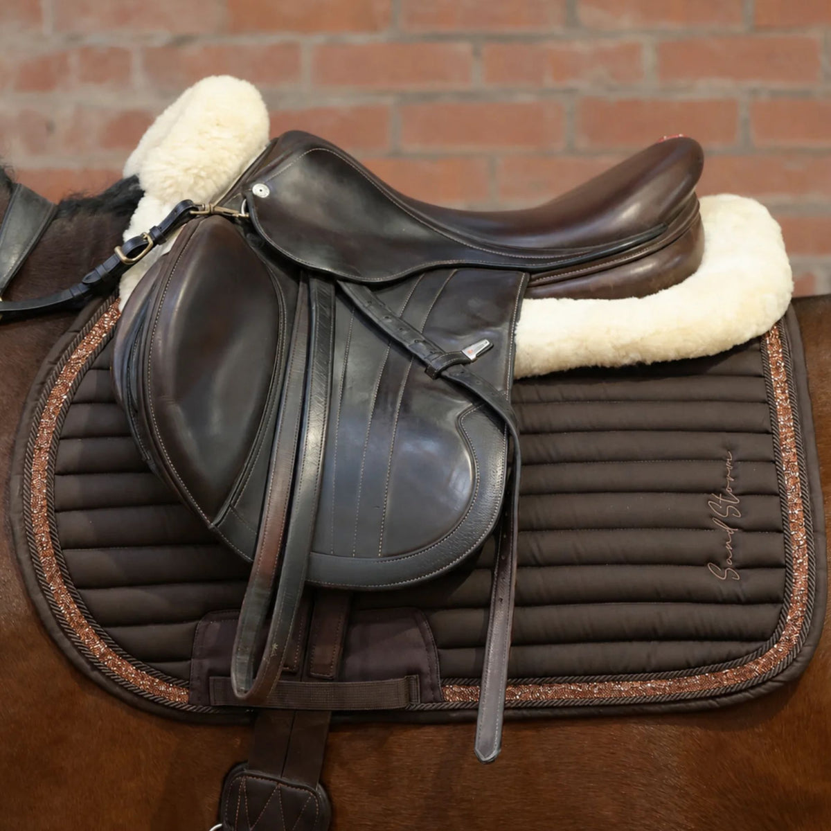 Sandstorm Equestrian GP Cotton Saddle Pad