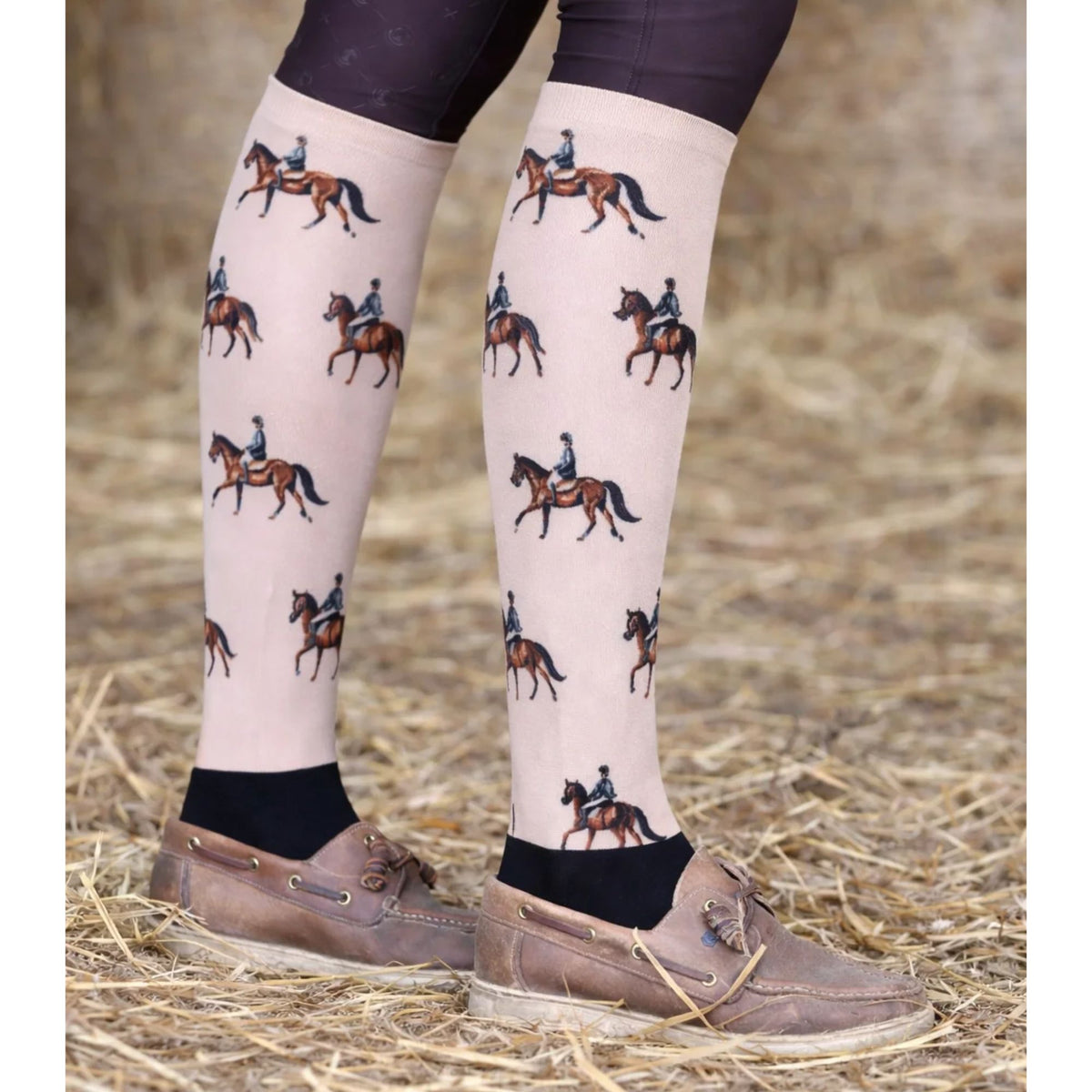 Sandstorm Equestrian Show Riding Socks