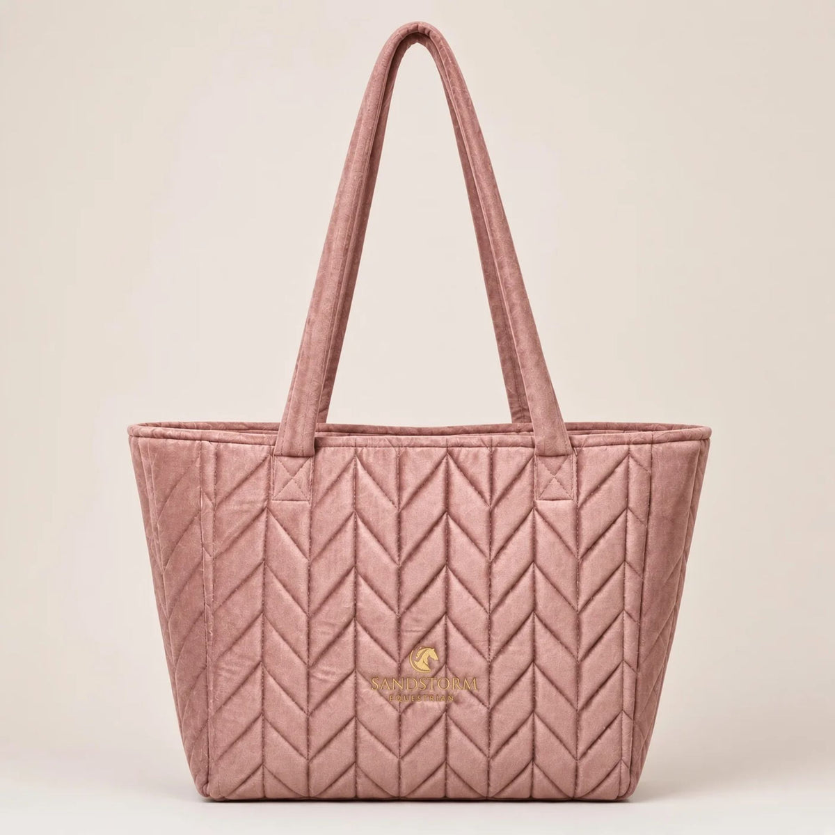 Sandstorm Equestrian Velvet Tote Bag