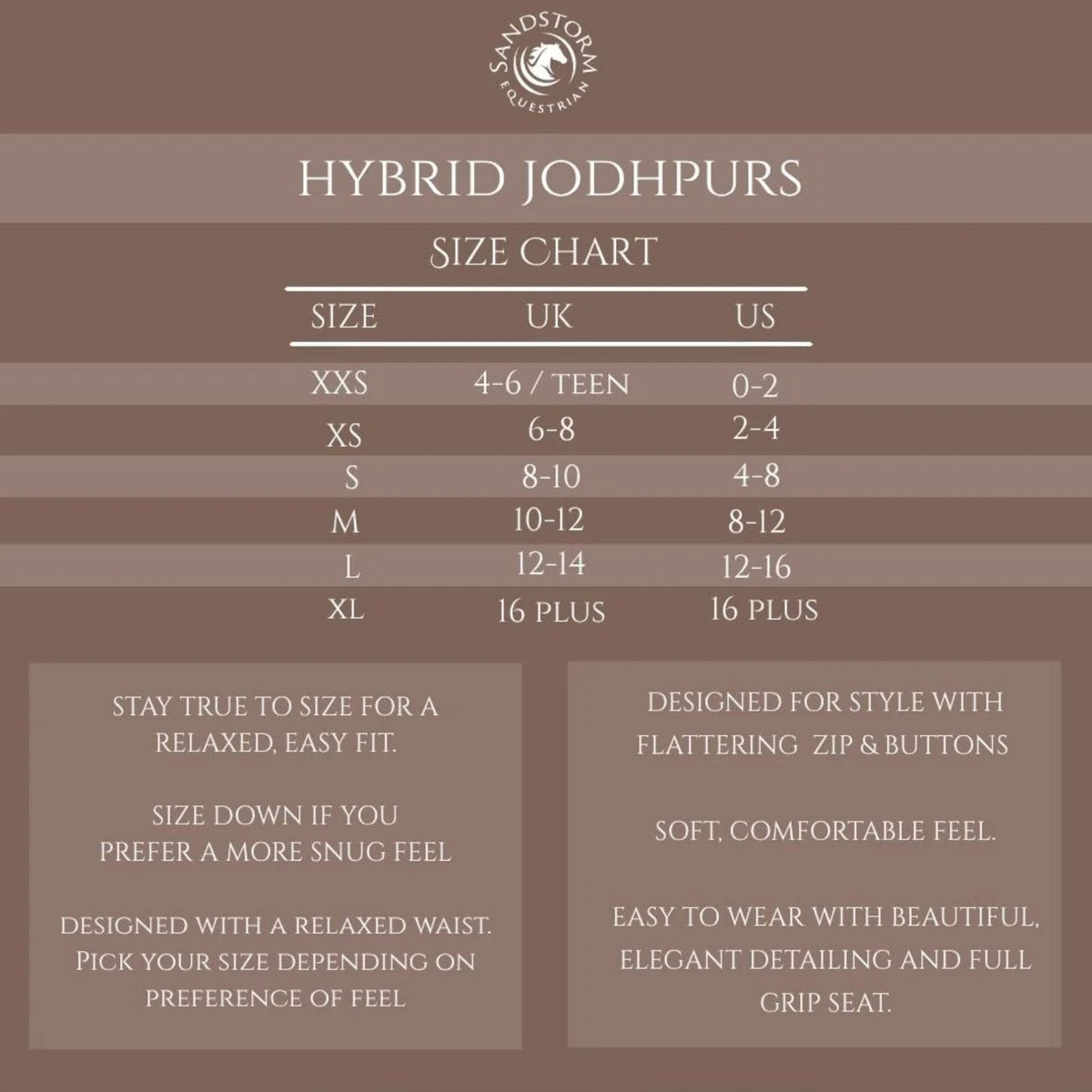 Sandstorm Equestrian Women's Luxe Performance Hybrid Riding Leggings