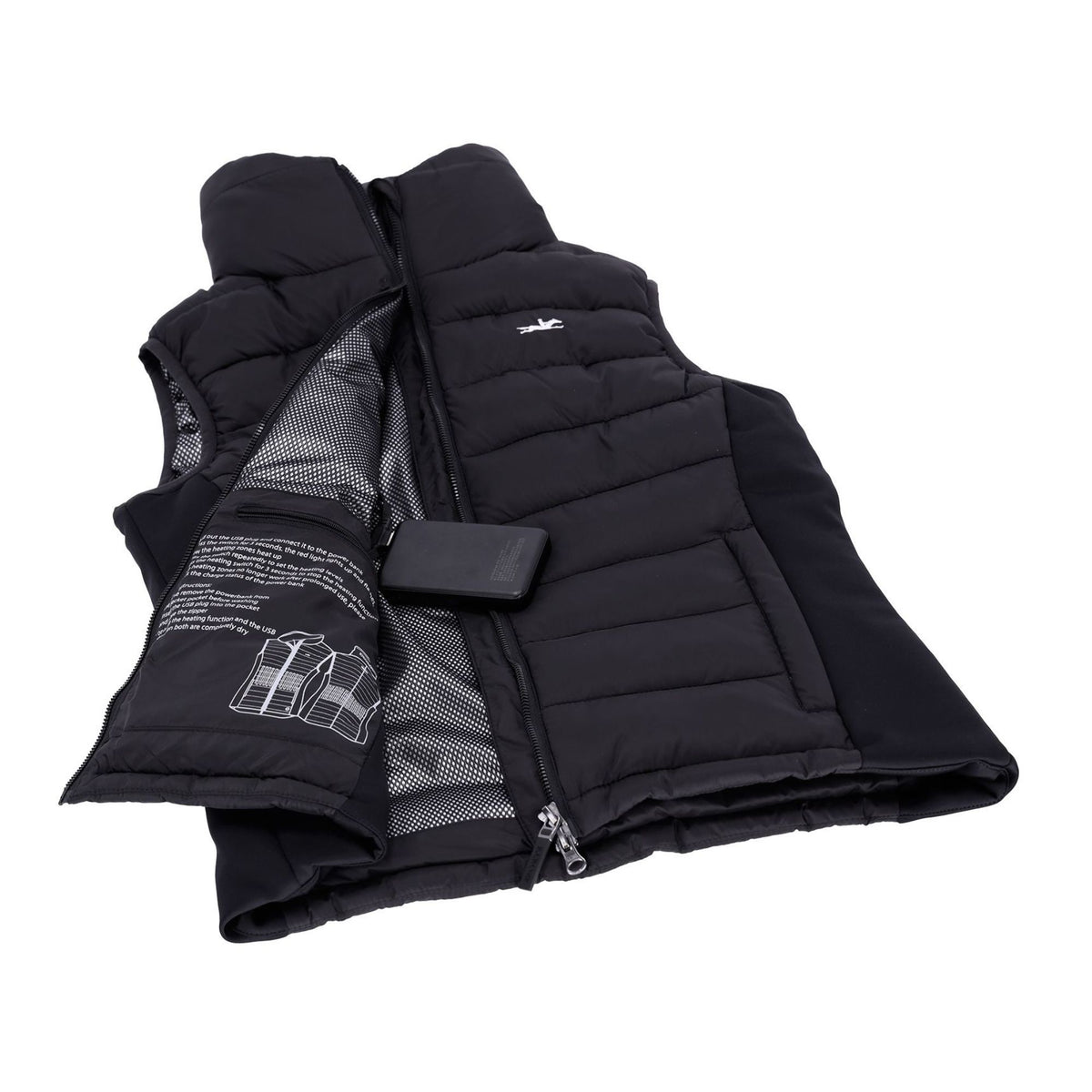 Schockemöhle Women's SP Mona Style Heating Gilet - Black