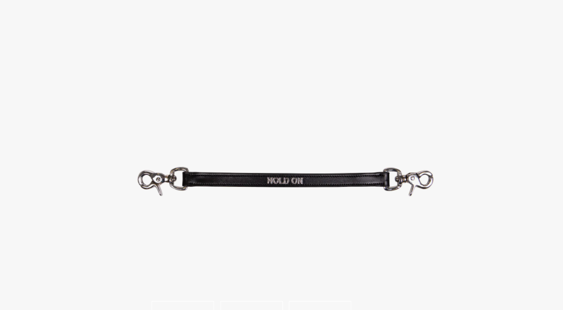 QHP Saddle Handle Hold On Black