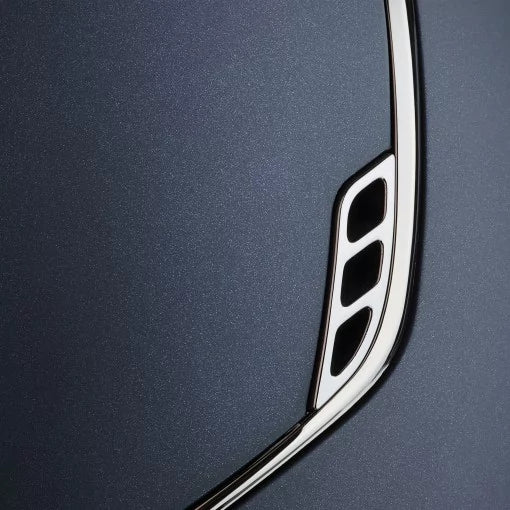 Samshield 2.0 Shadowmatt Blue Trim Chrome Black