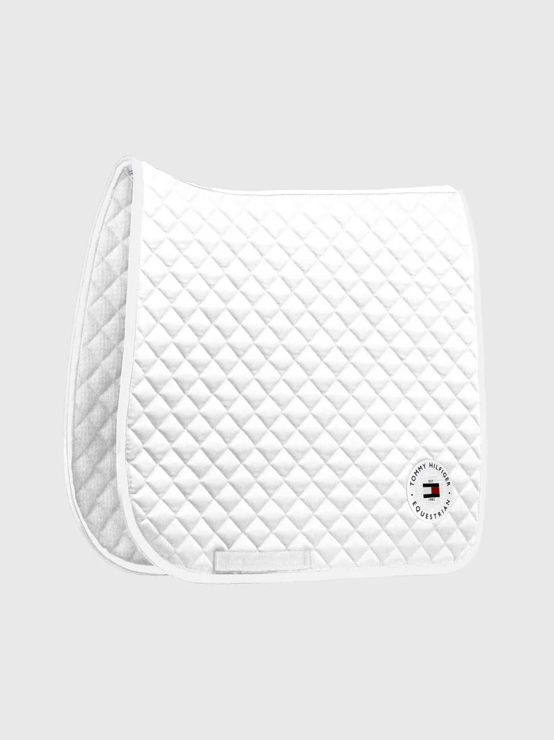 TH Global Waffle Dressage Saddle Pad  White
