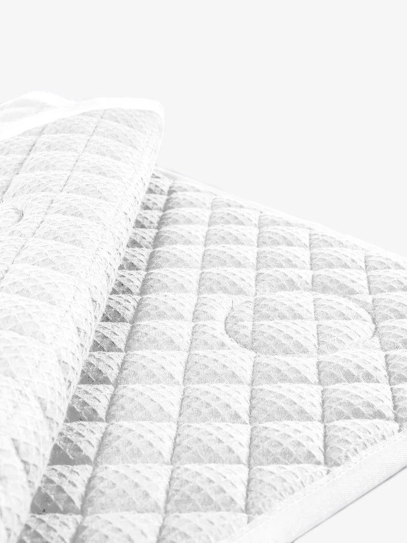 TH Global Waffle Dressage Saddle Pad  White