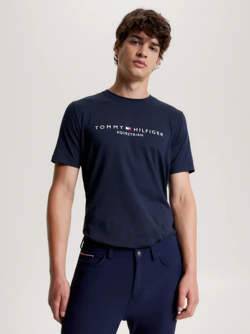 Tommy Hilfiger Men's Williamsburg Short-Sleeve Graphic T-Shirt - Desert Sky