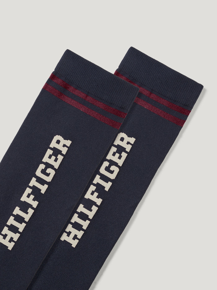 Tommy Hilfiger Drexel Varsity Riding Socks - Regatta Red