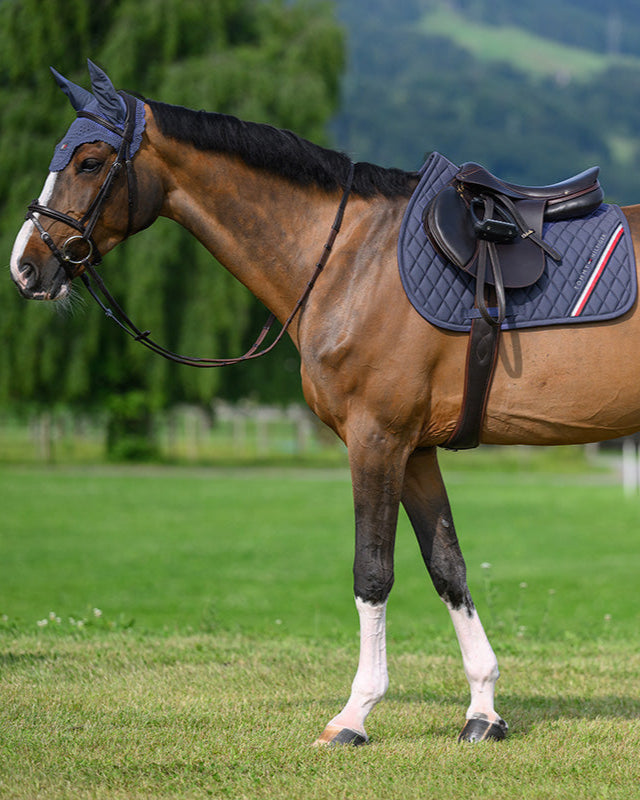 Tommy Hilfiger Stanford Jumping Saddle Pad - Sweet Blue
