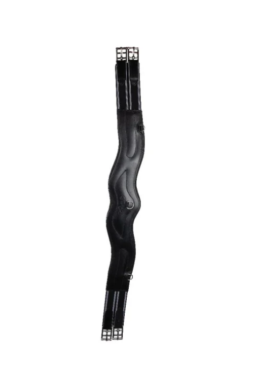 Tesoro Leather Shaped Girth