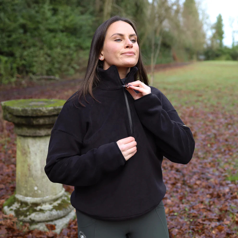 Sandstorm Women’s Everyday Half-Zip Fleece - Black
