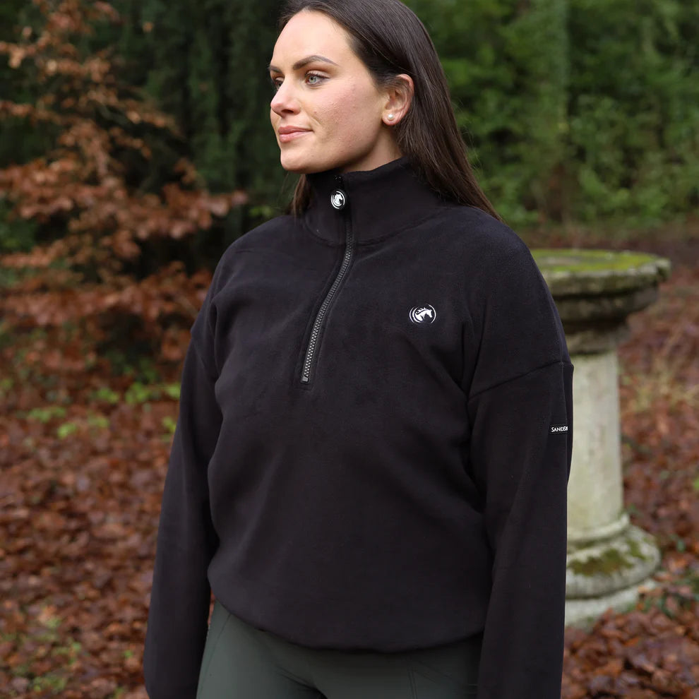 Sandstorm Women’s Everyday Half-Zip Fleece - Black