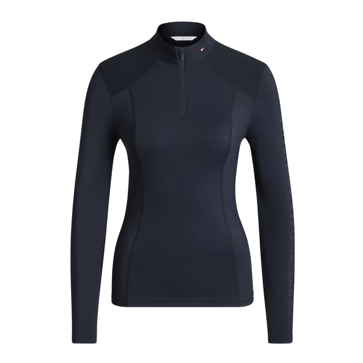 Tommy Hilfiger Kids' Echo Quarter-Zip Base Layer - Desert Sky