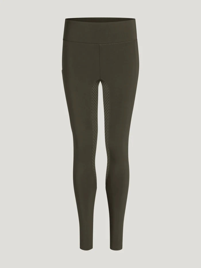 Tommy Hilfiger Kids' Devon Riding Leggings - Camo Green
