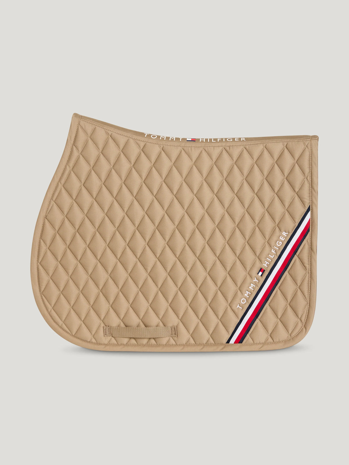 Tommy Hilfiger Stanford Jumping Saddle Pad in Taupe