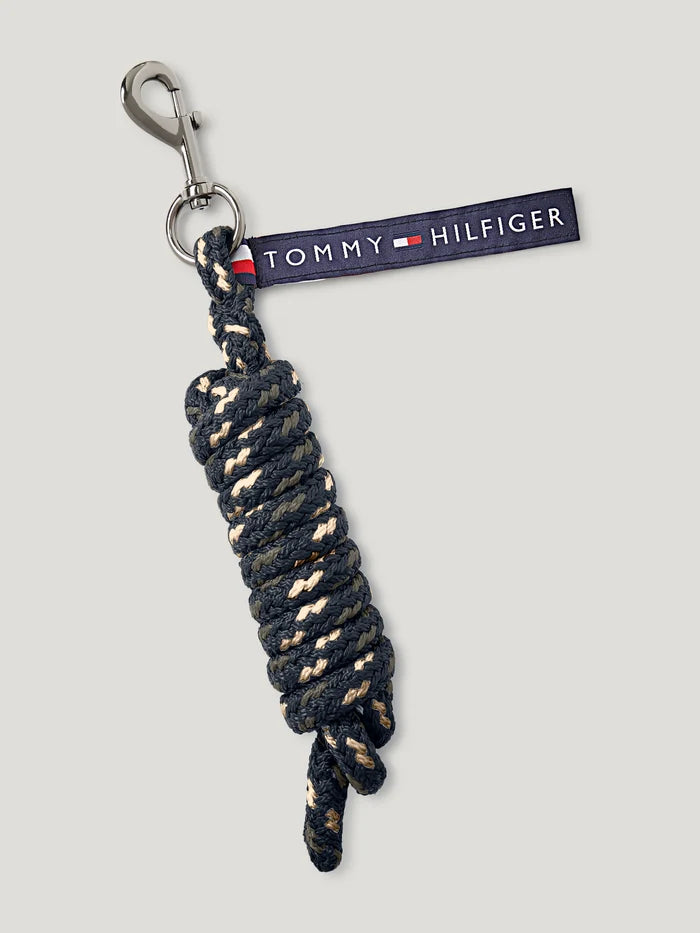 Tommy Hilfiger Yale Set Faux Fur Halter Rope in Camo Green