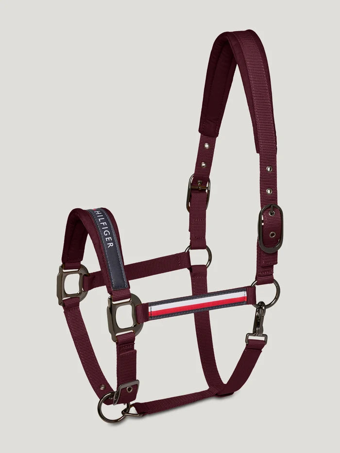 Tommy Hilfiger Yale Set Halter Rope in Burgundy