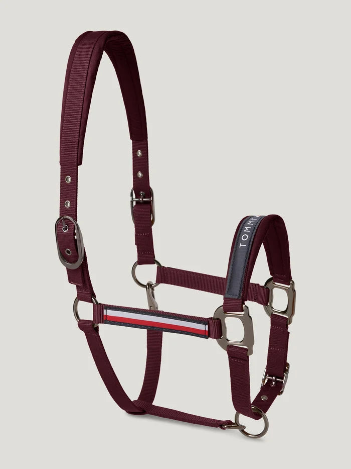 Tommy Hilfiger Yale Set Halter Rope in Burgundy