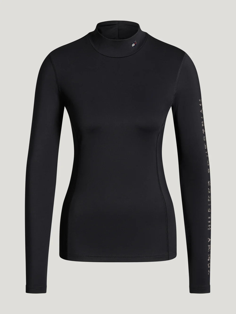 Tommy Hilfiger Women's Amelie Rhinestone High-Neck Base Layer