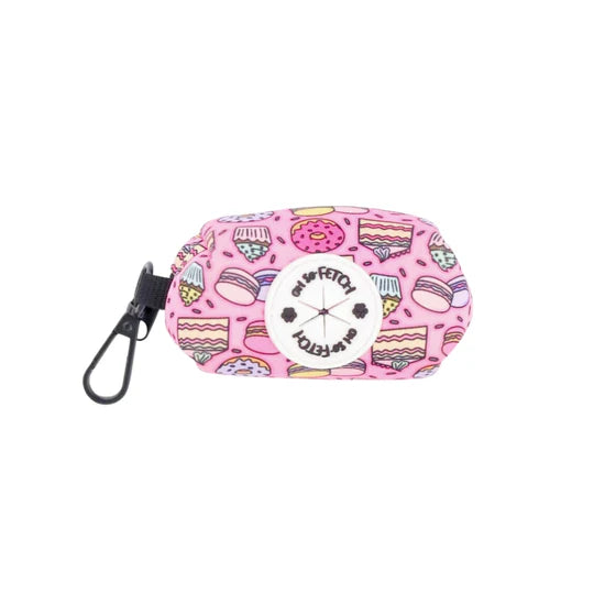 Oh So Fetch Poop Bag Holder - Blue Plaid