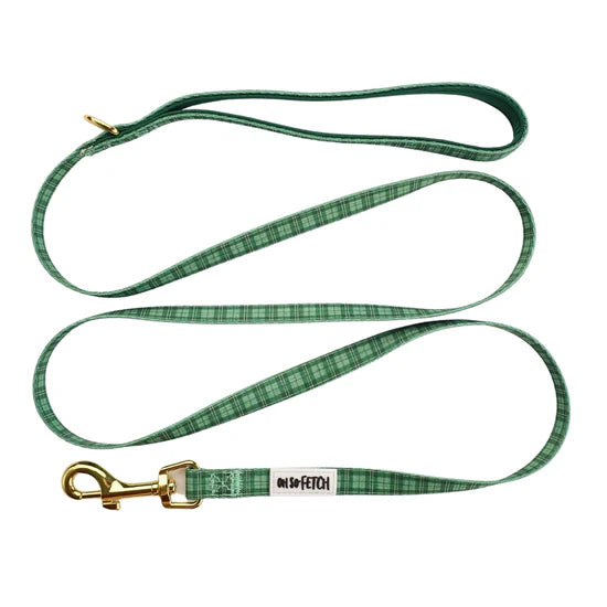Oh So Fetch Pet Lead - Blue Plaid