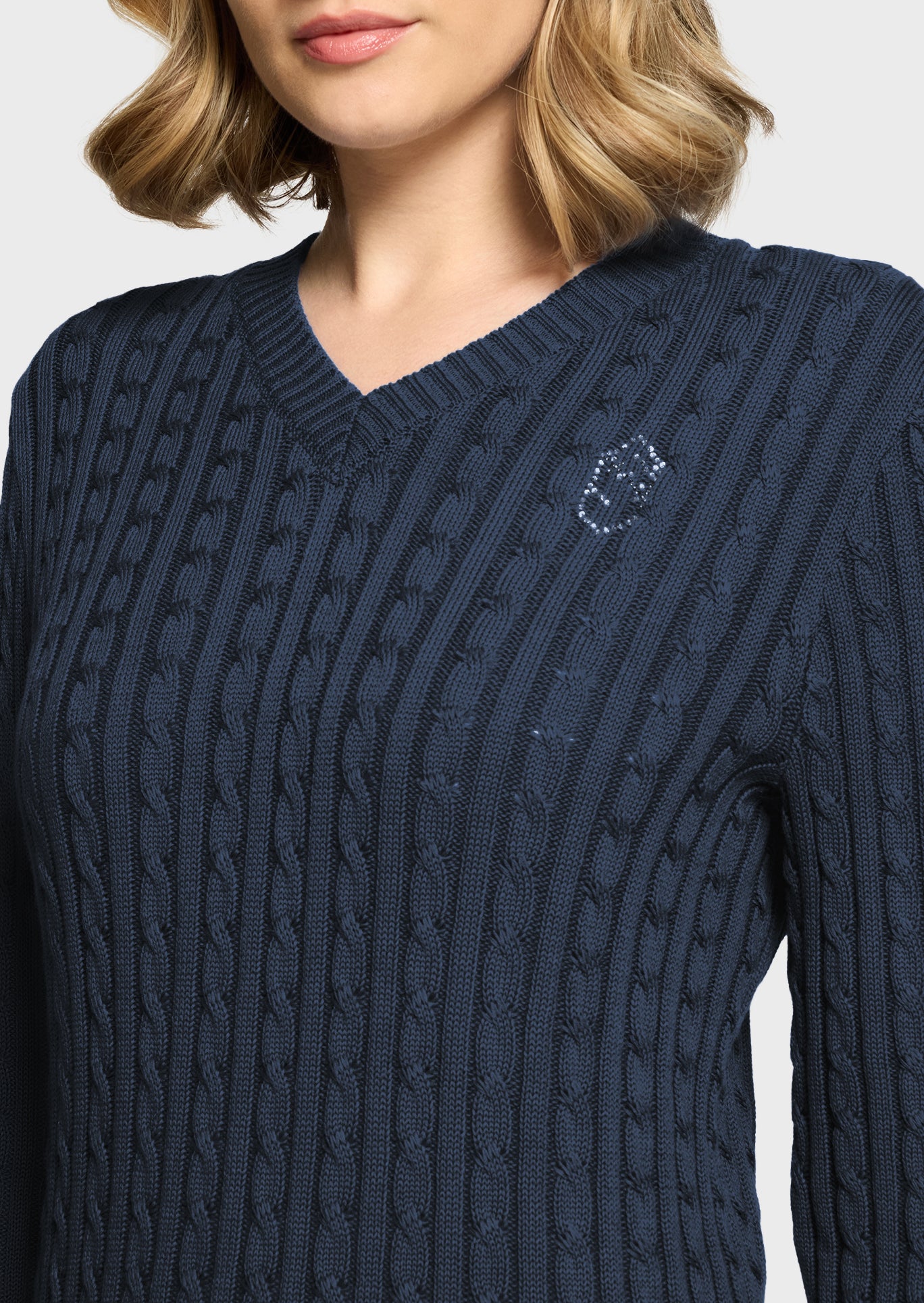 Samshield Lisa Twisted Knitwear Navy