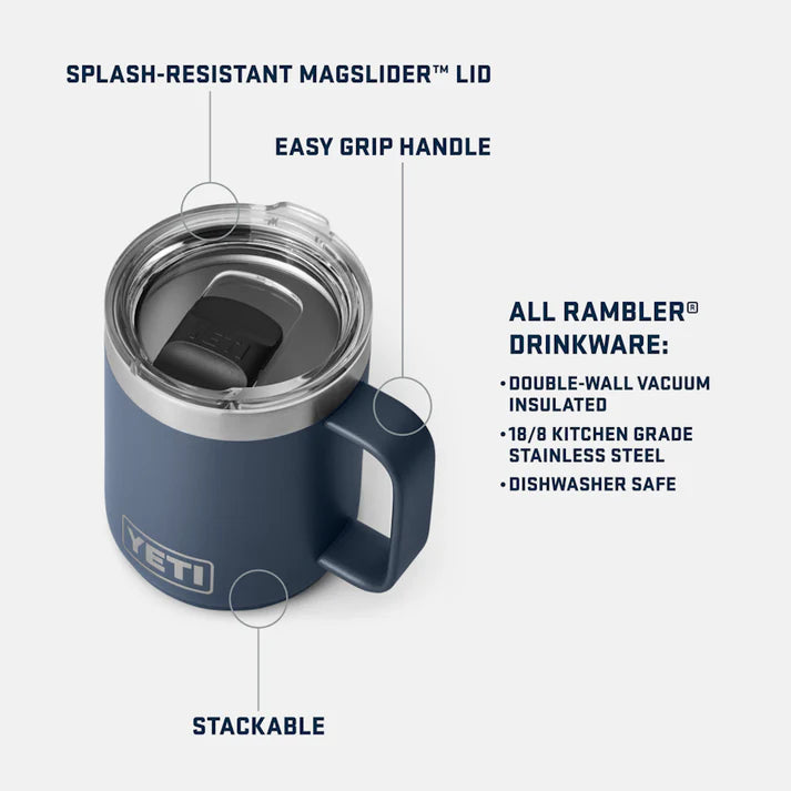 Yeti Rambler 10 OZ Mug