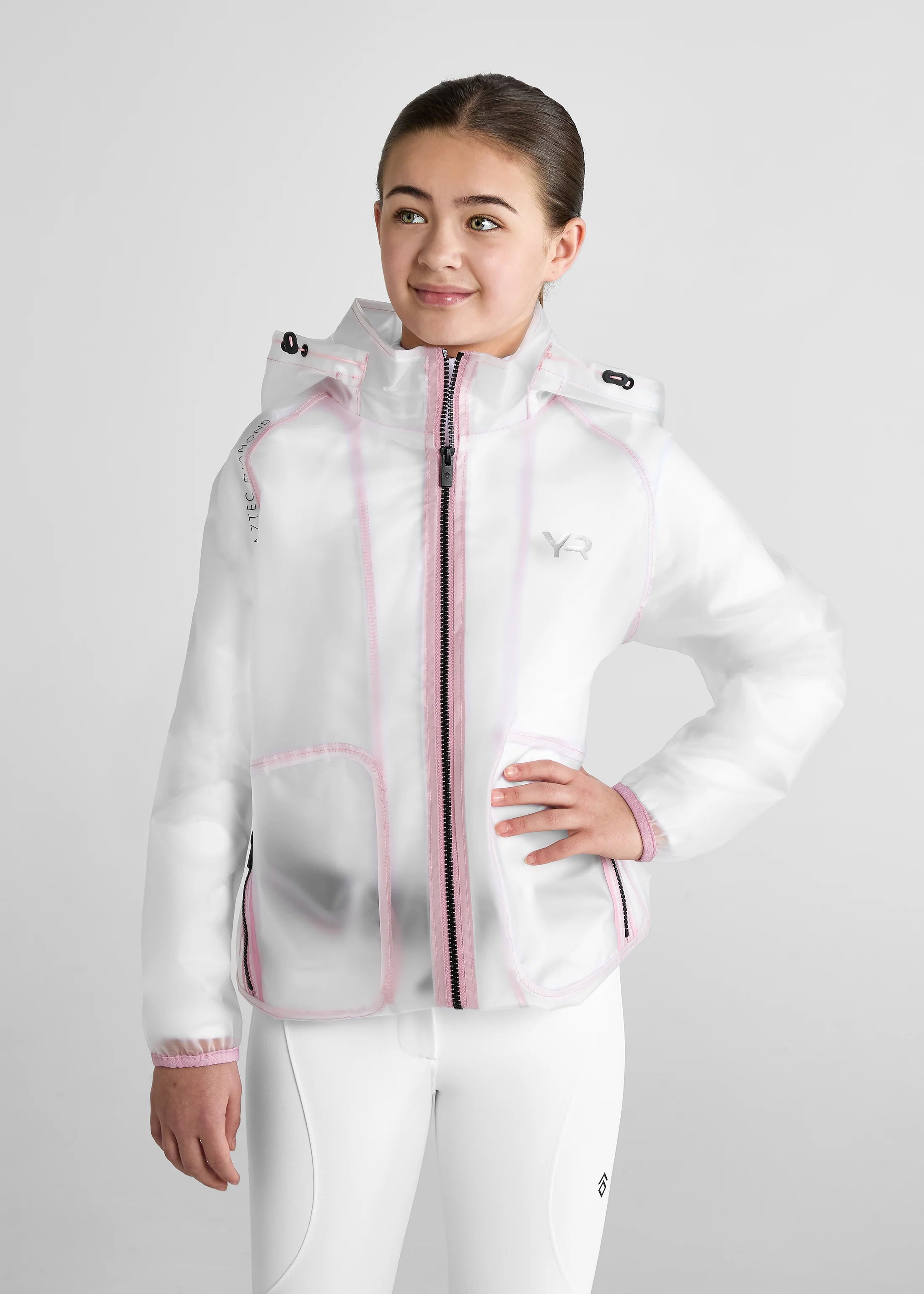 Aztec Diamond YR Pink Rain Jacket