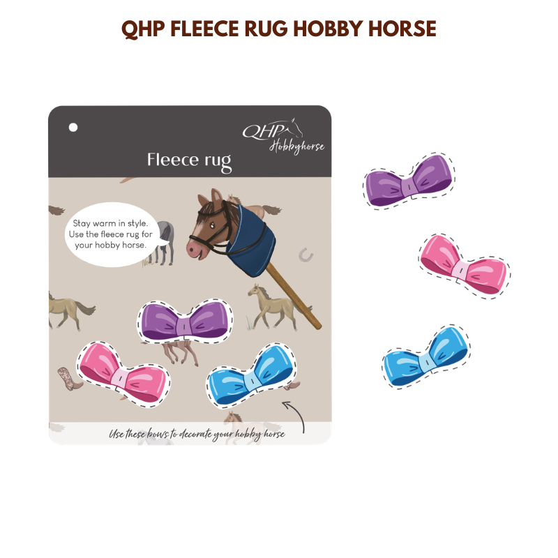 QHP Fleece Rug Hobby Horse