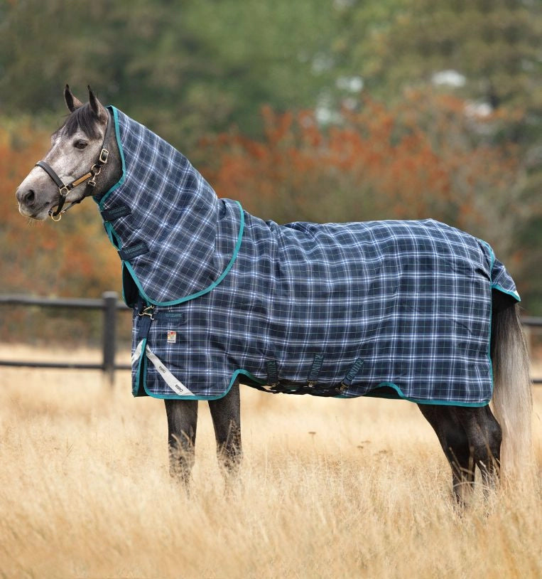 Rhino Plus Turnout Med VL 250g Navy/Grey/Blue