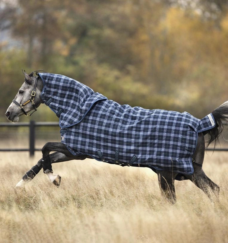 Rhino Plus Turnout Hvy VL 450g Navy/Grey/Blue