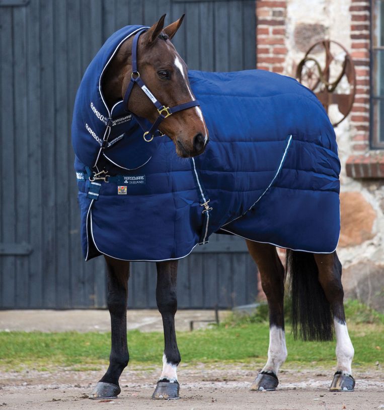 Rambo Stable Vari-Layer 450g Navy/Navy & White