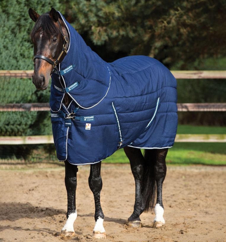 Rambo Stable Vari-Layer 450g Navy/Navy & White