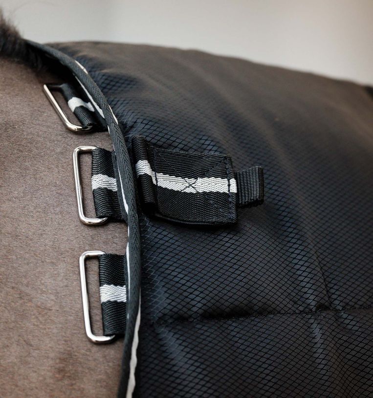 Horseware Easy Layer Stable Plus Rug - 200g - Black Silver
