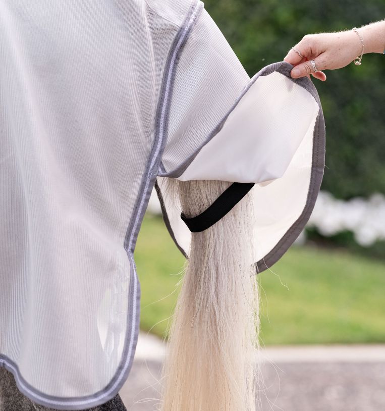 Amigo Bug Rug Plus Pony Silver/Titanium Grey & Silver