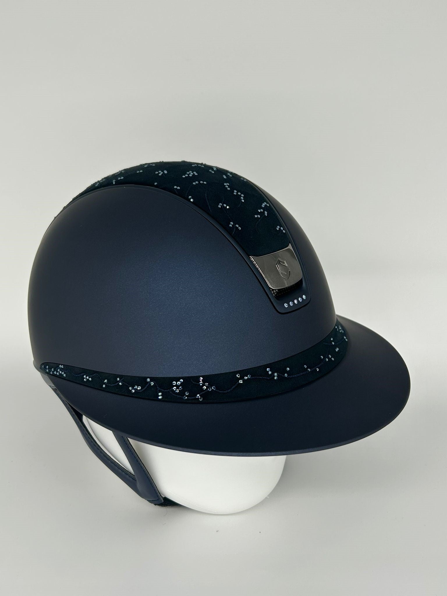 Samshield 2.0 Miss Shield Custom Shadow Riding Hat - Blue