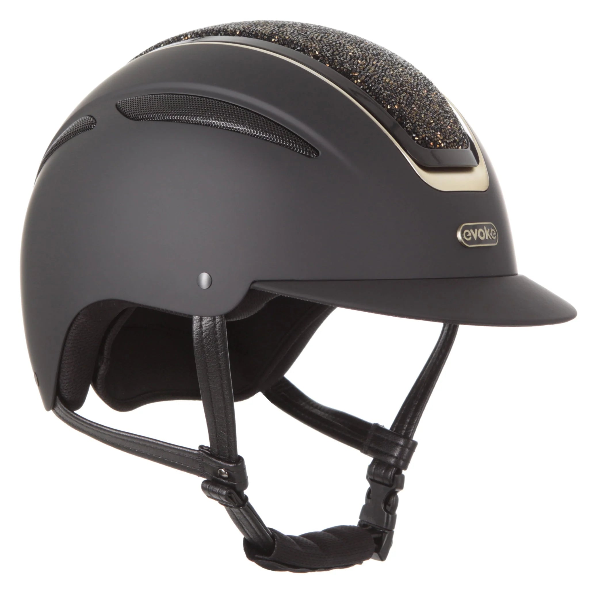 Evoke Callisto Classic Peak Black/Gold Crystal
