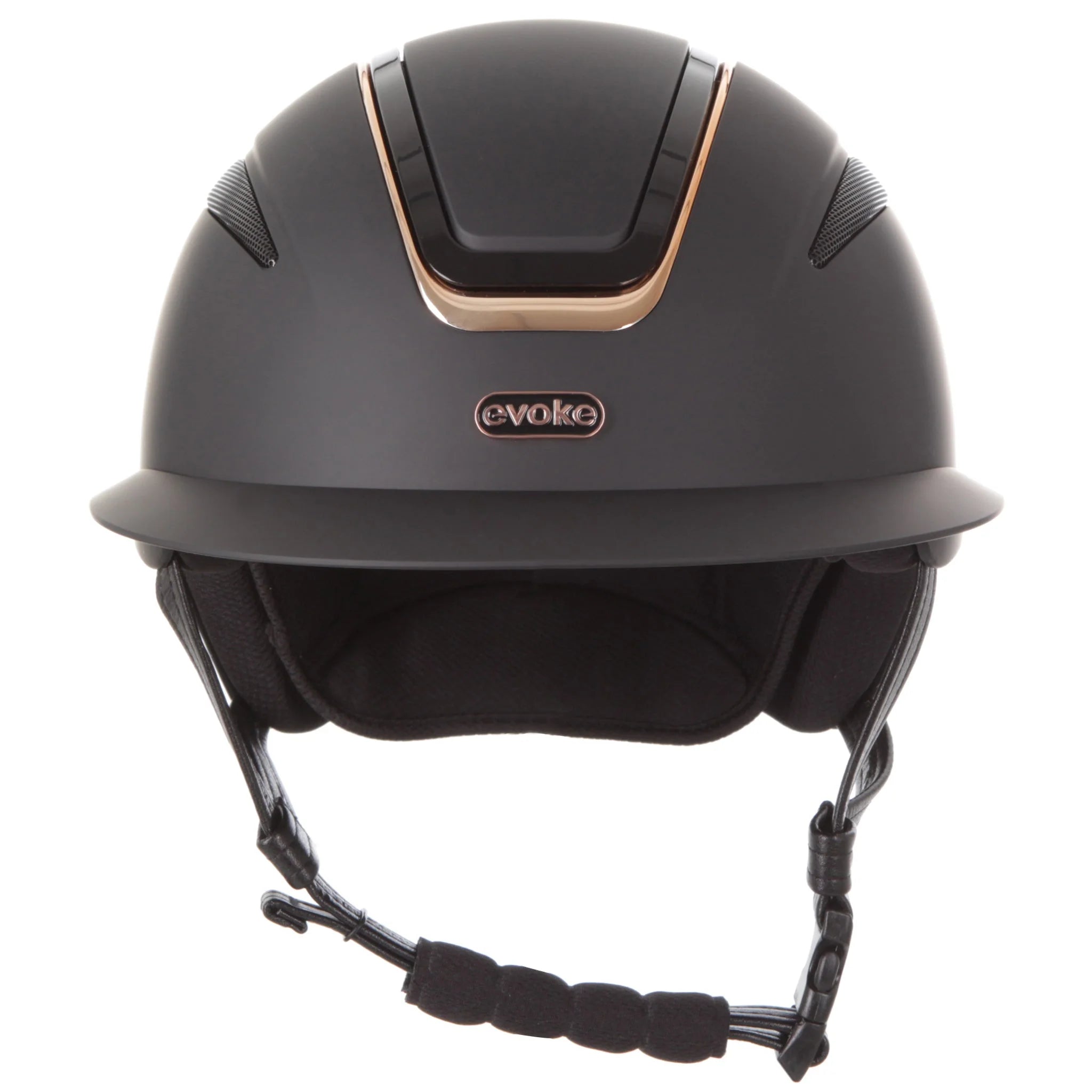 Evoke Callisto Wide Peak Navy/Rose Gold