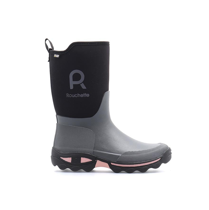 Rouchette Women's Clean Garden Neoprene Boots - Grey