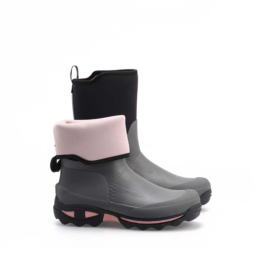 Rouchette Women's Clean Garden Neoprene Boots - Grey