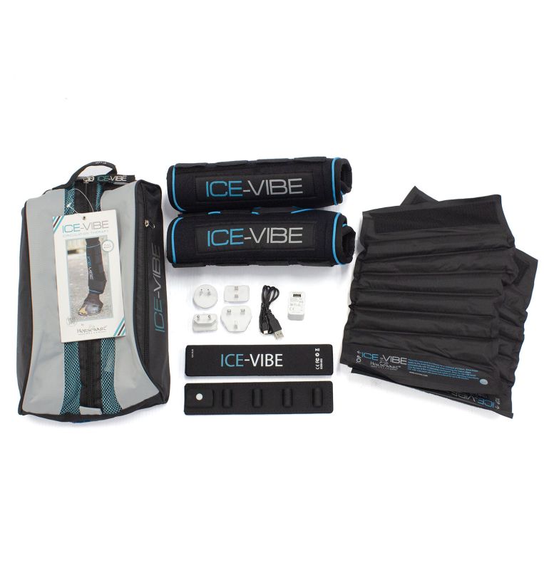 Ice Vibe Boot by Horseware Black/Blue