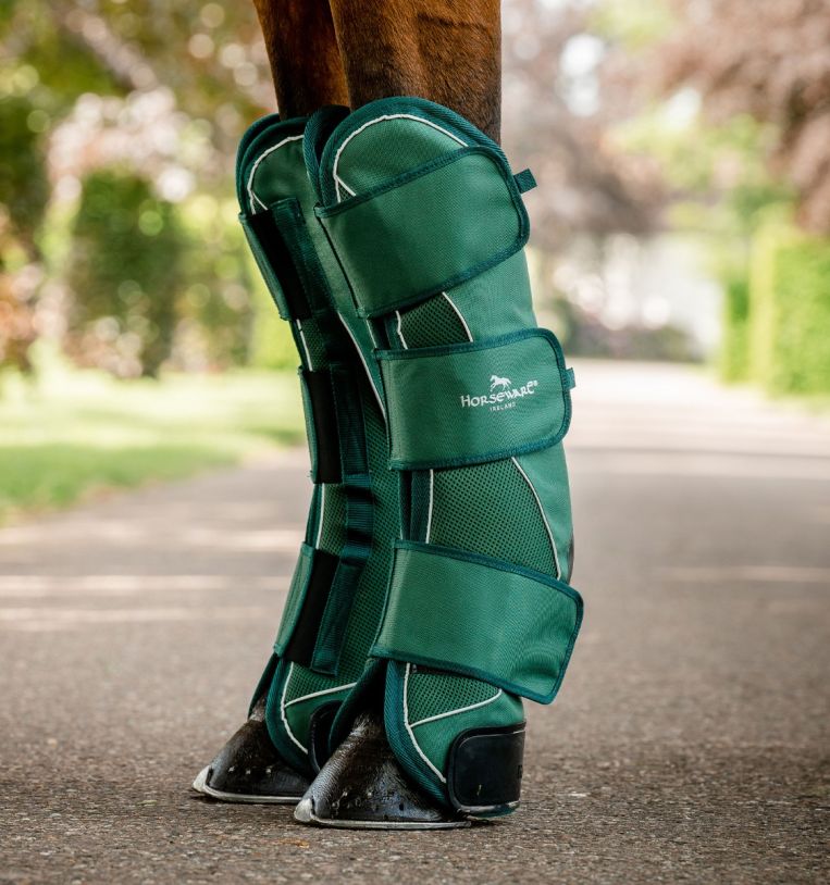 Horseware Signature Travel Boots - Green - Set of 4