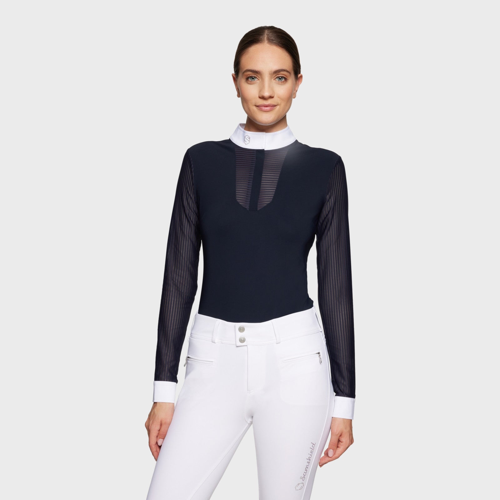 Samshield Women’s Faustine Long-Sleeve Shirt - Navy