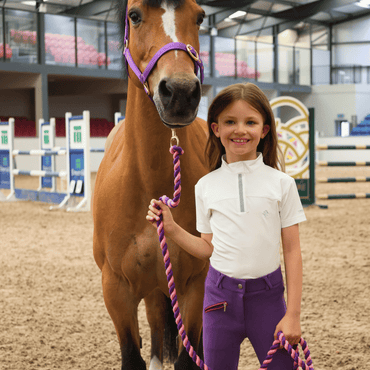 Tesoro Girls Crystal Show Shirt White