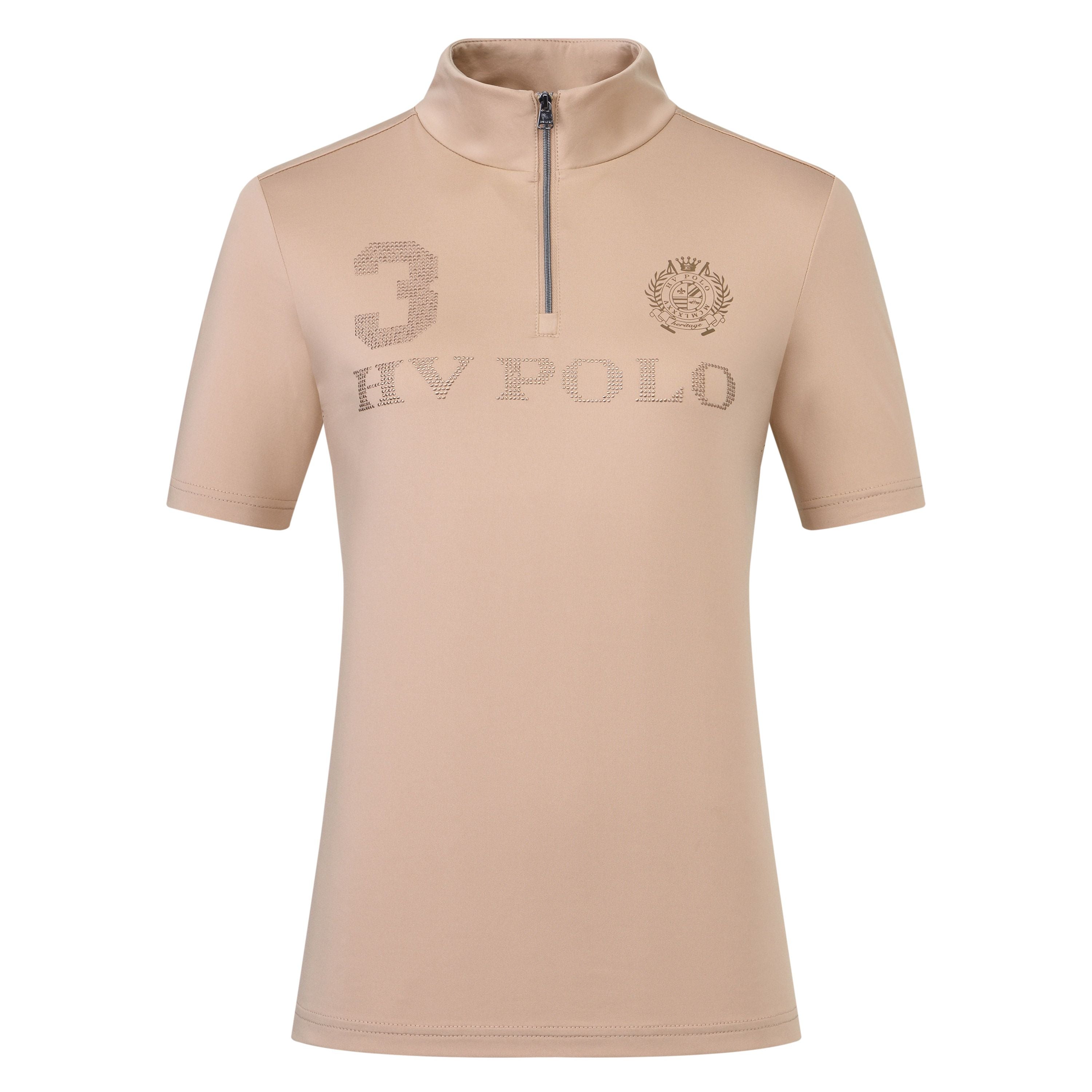 HV Polo Women's Favourite Short-Sleeve Tech Top - Champagne