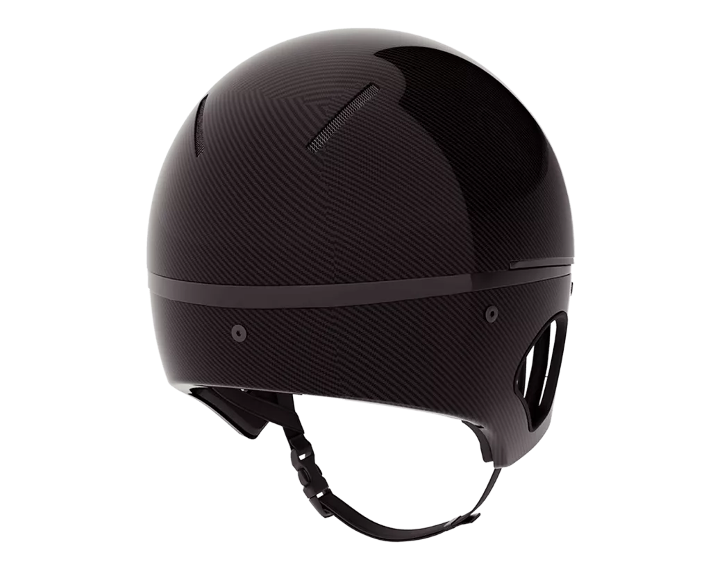 Freejump Jockey Skull Carbon Full Protection Black