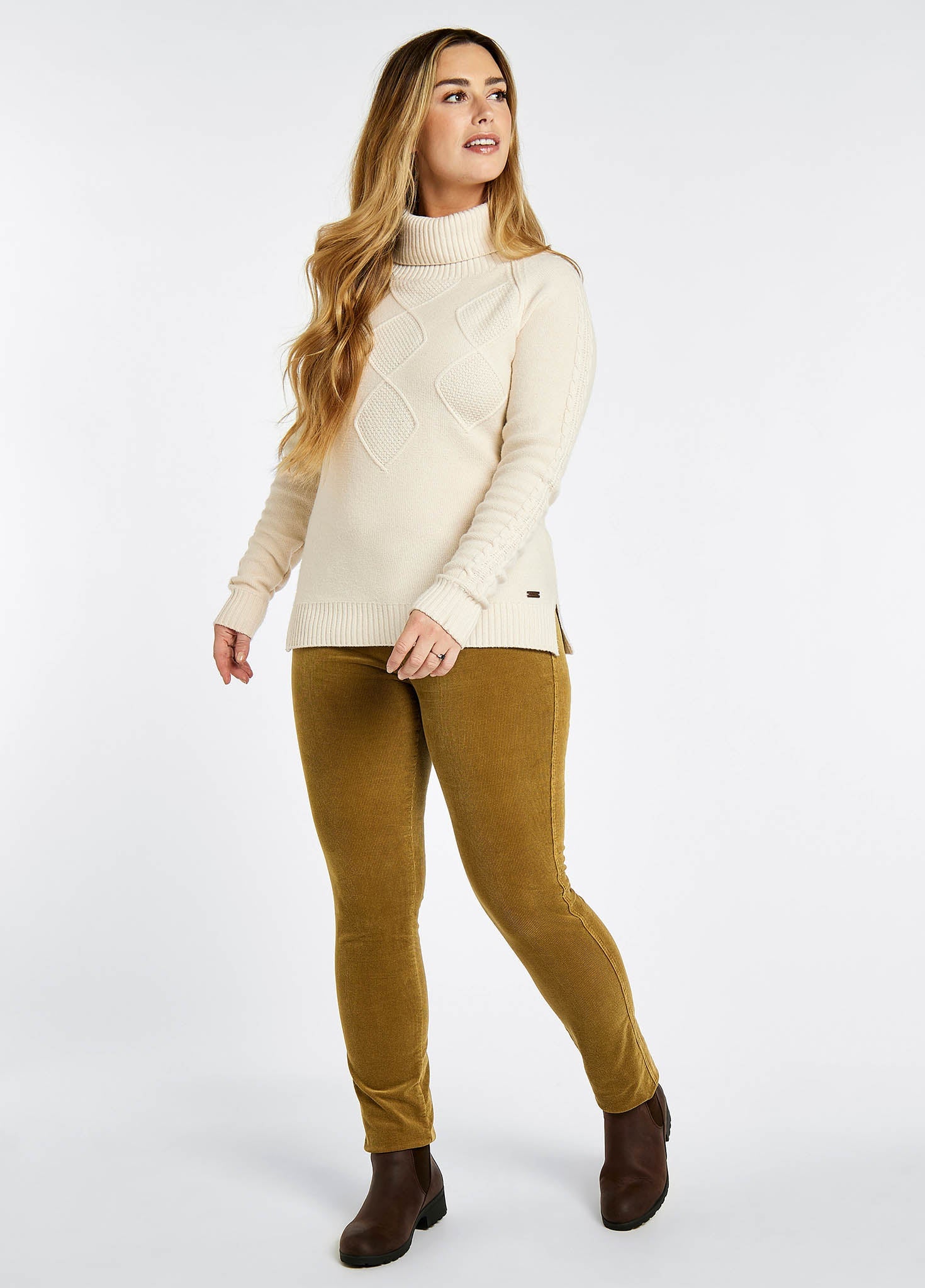 Dubarry Wmn Honeysuckle Jeans Harvest Gold