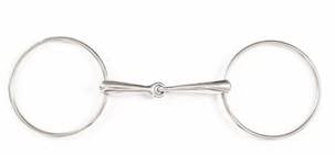 Breeze Up Loose Ring Snaffle Large Ring