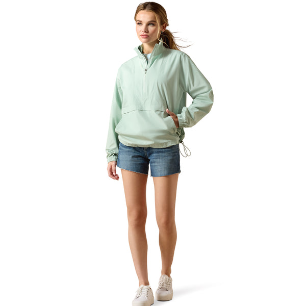 Ariat Wms Whisper Pullover Jacket Silt